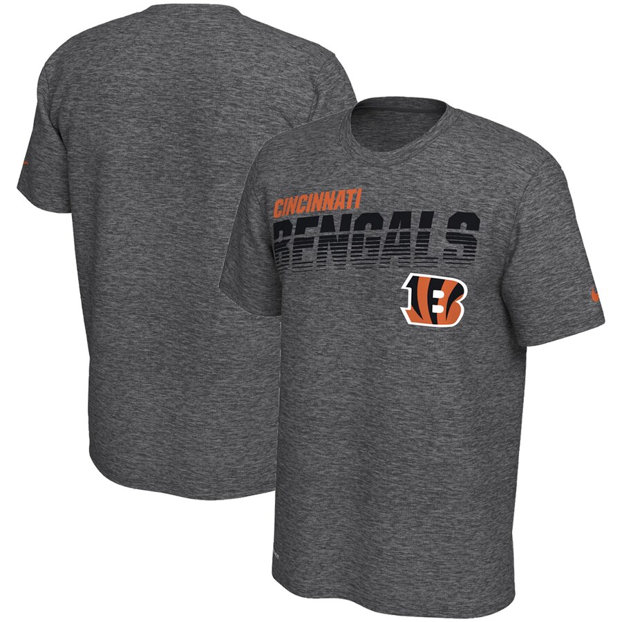 Cincinnati Bengals Nike Sideline Line Of Scrimmage Legend Performance T-Shirt Gray Cincinnati Bengals Nike Sideline Line Of Scrimmage Legend Performance T-Shirt Gray
