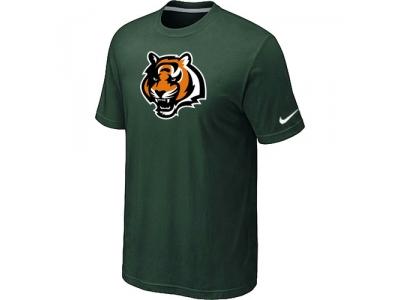 Cincinnati Bengals Tean Logo T-Shirt D.Green Cincinnati Bengals Tean Logo T-Shirt D.Green