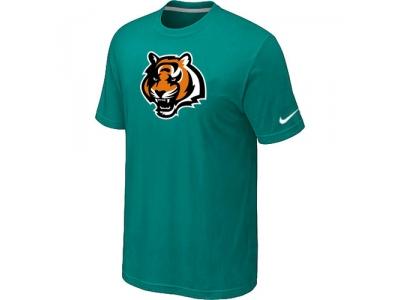 Cincinnati Bengals Tean Logo T-Shirt Green