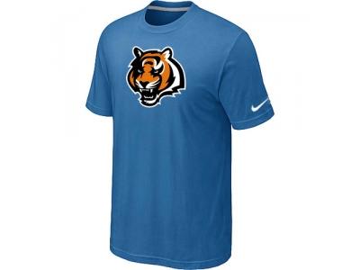 Cincinnati Bengals Tean Logo T-Shirt light Blue Cincinnati Bengals Tean Logo T-Shirt light Blue