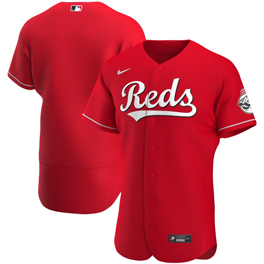 Cincinnati Reds Men's Nike Red Alternate 2020 Authentic MLB Jersey Cincinnati Reds Men's Nike Red Alternate 2020 Authentic MLB Jersey