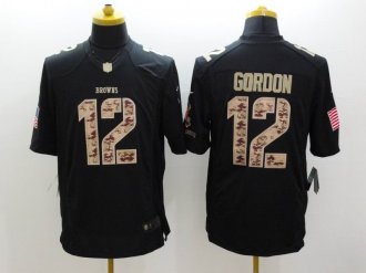 Cleveland Browns #12 Josh Gordon Nike Black Salute To Service Jersey Cleveland Browns #12 Josh Gordon Nike Black Salute To Service Jersey