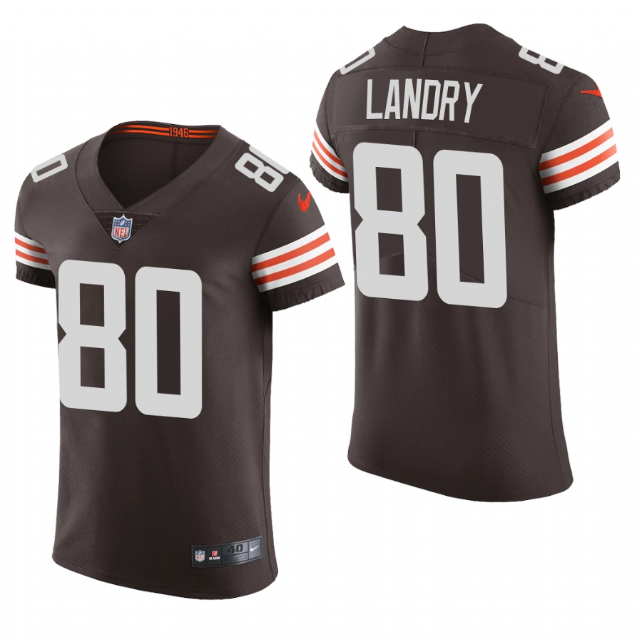 Cleveland Browns #80 Jarvis Landry Nike Men's Brwon Team Color Men's Stitched NFL 2020 Vapor Untouchable Elite Jersey Cleveland Browns #80 Jarvis Landry Nike Men's Brwon Team Color Men's Stitched NFL 2020 Vapor Untouchable Elite Jersey