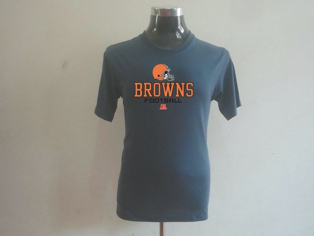 Cleveland Browns Big & Tall Critical Victory T-Shirt Grey