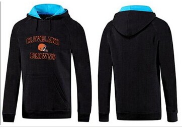 Cleveland Browns Heart & Soul Pullover Hoodie Black & Blue Cleveland Browns Heart & Soul Pullover Hoodie Black & Blue