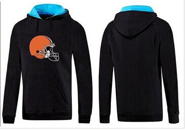Cleveland Browns Logo Pullover Hoodie Black & Blue Cleveland Browns Logo Pullover Hoodie Black & Blue