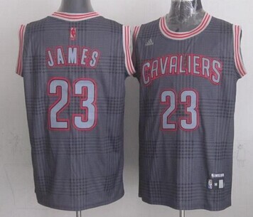 Cleveland Cavaliers #23 LeBron James Black Rhythm Fashion Stitched NBA Jersey