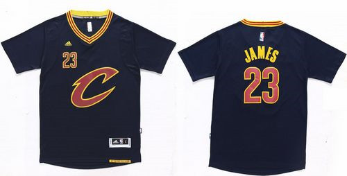 Cleveland Cavaliers #23 LeBron James Navy Blue 2015-2016 Season Stitched NBA Jersey
