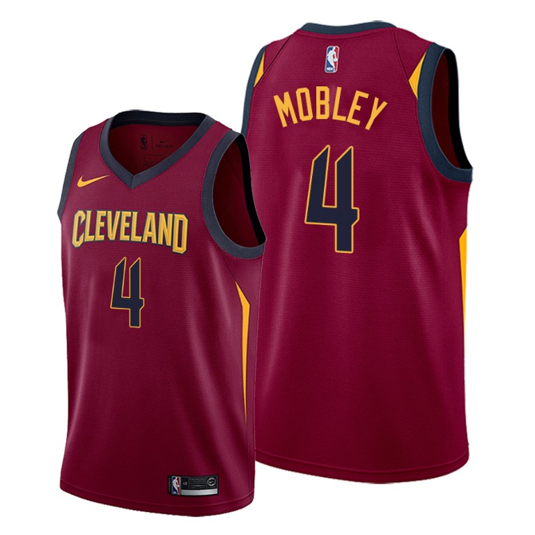 Cleveland Cavaliers #4 Evan Mobley Red Jersey Cleveland Cavaliers #4 Evan Mobley Red Jersey