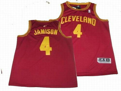 Cleveland Cavaliers 4 Antawn Jamison RED Jersey