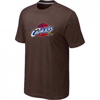 Cleveland Cavaliers Big & Tall Primary Logo Brown T-Shirt