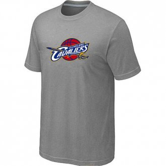 Cleveland Cavaliers Big & Tall Primary Logo L.Gray T-Shirt Cleveland Cavaliers Big & Tall Primary Logo L.Gray T-Shirt
