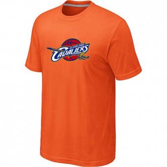 Cleveland Cavaliers Big & Tall Primary Logo Orange T-Shirt Cleveland Cavaliers Big & Tall Primary Logo Orange T-Shirt