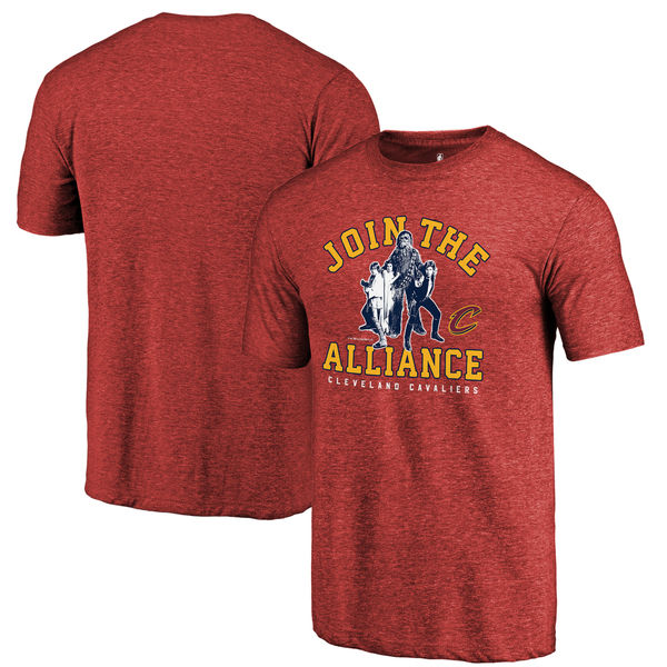 Cleveland Cavaliers Fanatics Branded Wine Star Wars Alliance Tri-Blend T-Shirt Cleveland Cavaliers Fanatics Branded Wine Star Wars Alliance Tri-Blend T-Shirt