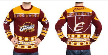 Cleveland Cavaliers Men''s NBA Ugly Sweater Cleveland Cavaliers Men''s NBA Ugly Sweater