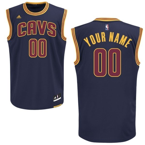 Cleveland Cavaliers Navy Men's Customize Swingman Jersey Cleveland Cavaliers Navy Men's Customize Swingman Jersey