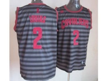 Cleveland cavaliers #2 irving grey(black strip)