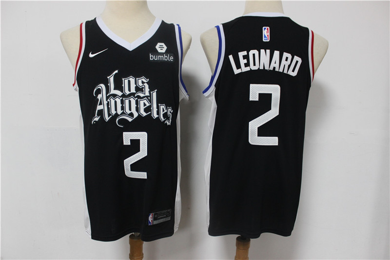Clippers 2 Kawhi Leonard Black 2021 City Edition Nike Swingman Jersey Clippers 2 Kawhi Leonard Black 2021 City Edition Nike Swingman Jersey