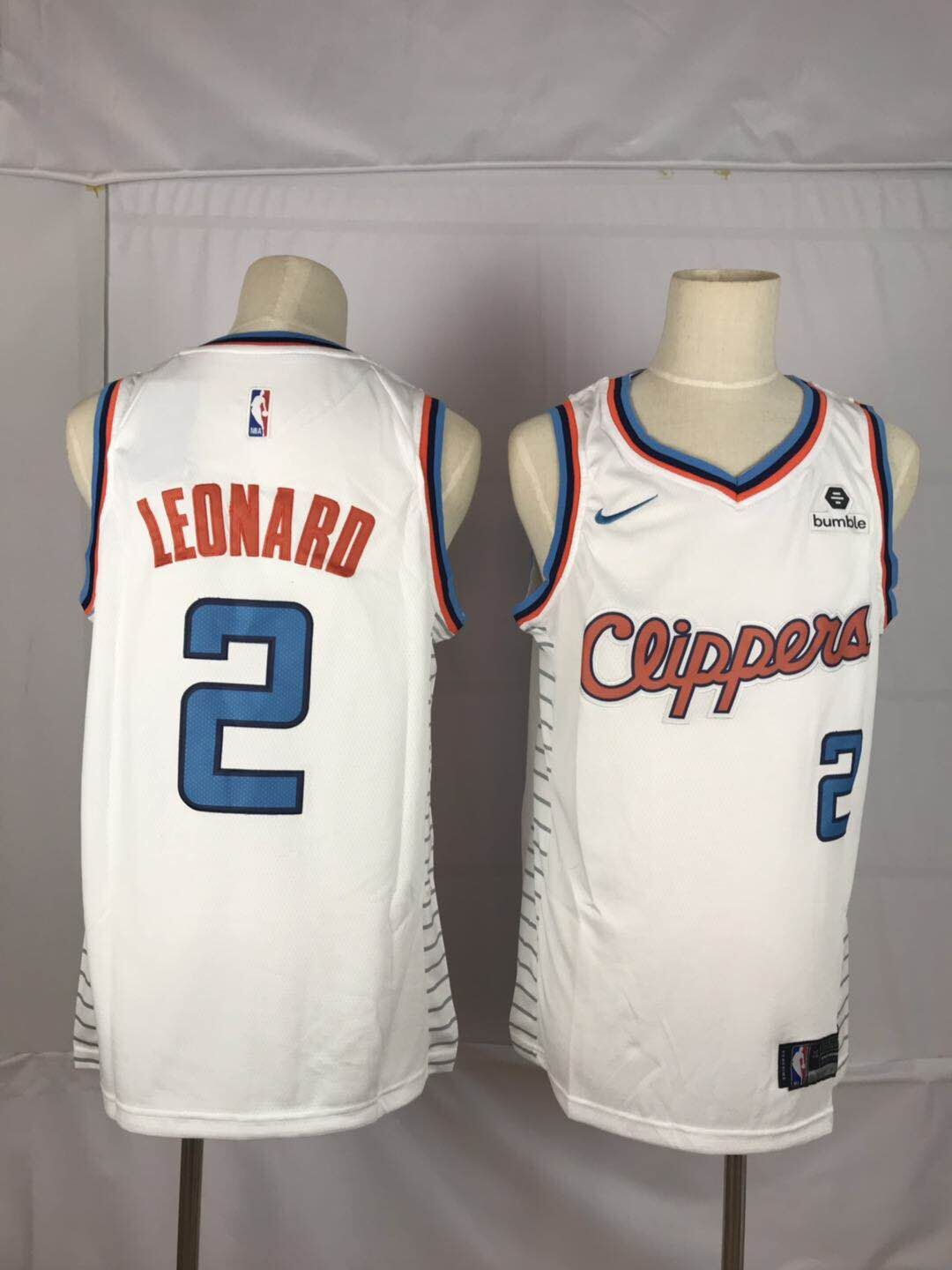 Clippers 2 Kawhi Leonard White Nike Throwback Swingman Jersey Clippers 2 Kawhi Leonard White Nike Throwback Swingman Jersey