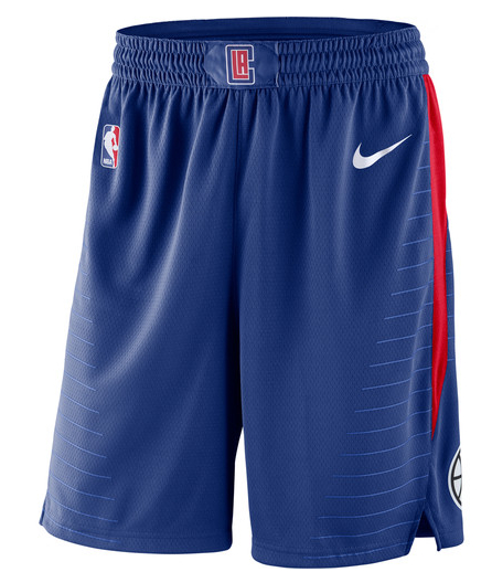 Clippers Blue City Edition Swingman Shorts Clippers Blue City Edition Swingman Shorts