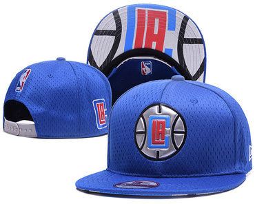 Clippers Team Logo Blue Adjustable Hat YD
