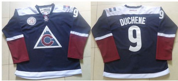 Colorado Avalanche #9 Matt Duchene Navy Blue Alternate Stitched NHL Jersey