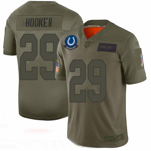 Colts #29 Malik Hooker Camo Men's Stitched Football Limited 2019 Salute To Service Jersey Colts #29 Malik Hooker Camo Men's Stitched Football Limited 2019 Salute To Service Jersey