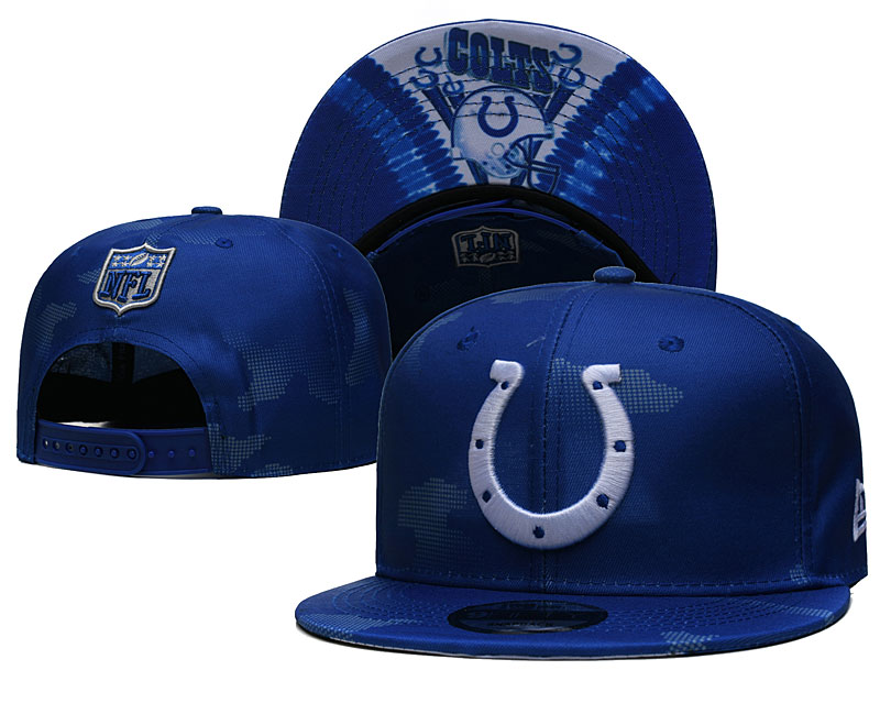 Colts Snapback Hat Blue YD