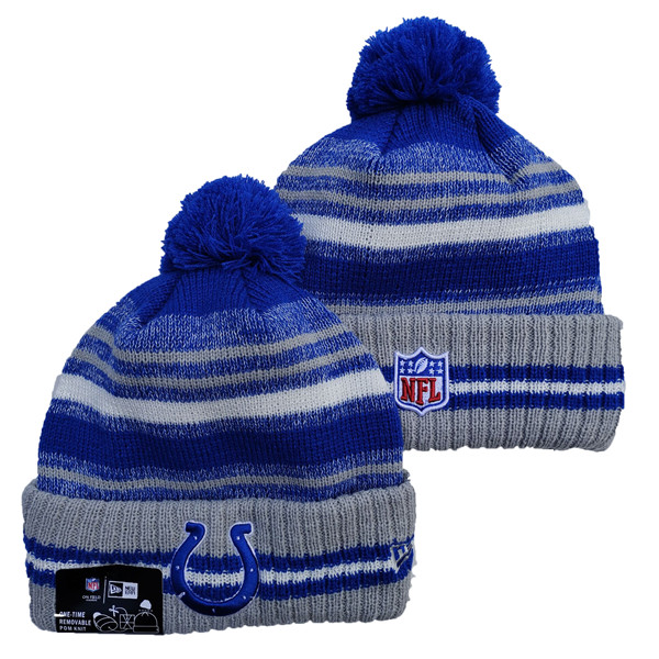 Colts Team Logo Pom Knit Hat YD