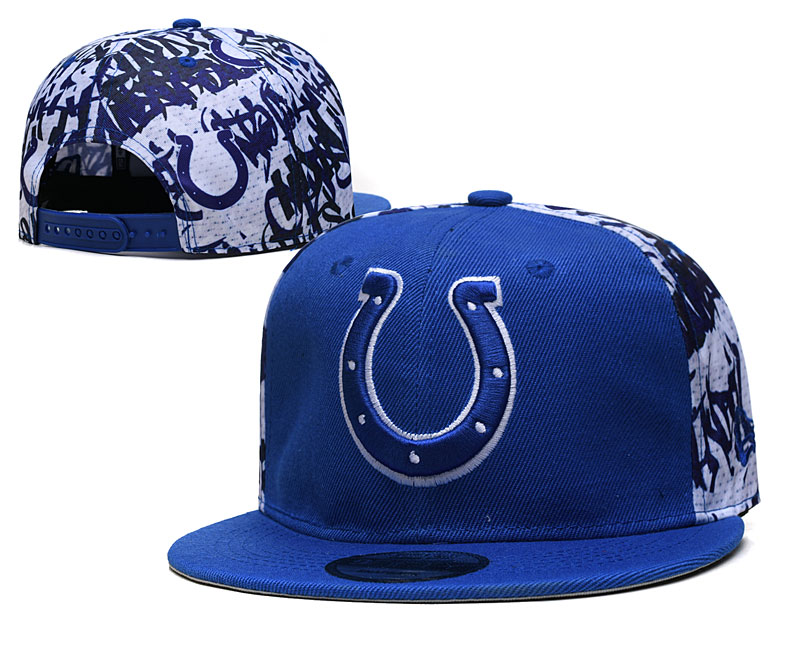 Colts Team Logo Snapback Hat --TX