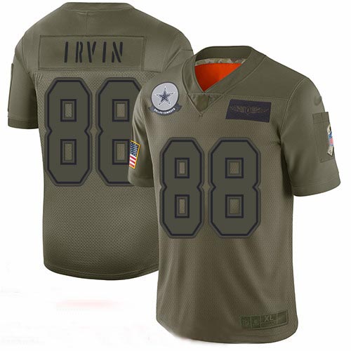 Cowboys #88 Michael Irvin Camo Youth Stitched Football Limited 2019 Salute to Service Jersey Cowboys #88 Michael Irvin Camo Youth Stitched Football Limited 2019 Salute to Service Jersey