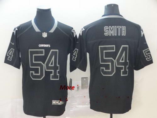 Cowboys 54 Jaylon Smith Black Shadow Legend Limited Jersey