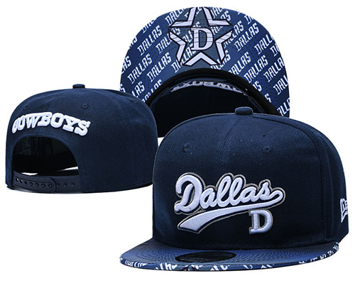 Cowboys Blue Snapback YD