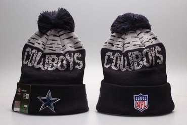 Cowboys Fresh Logo Navy Fashion Knit Hat YP