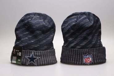 Cowboys Fresh Logo Navy Knit Hat YP