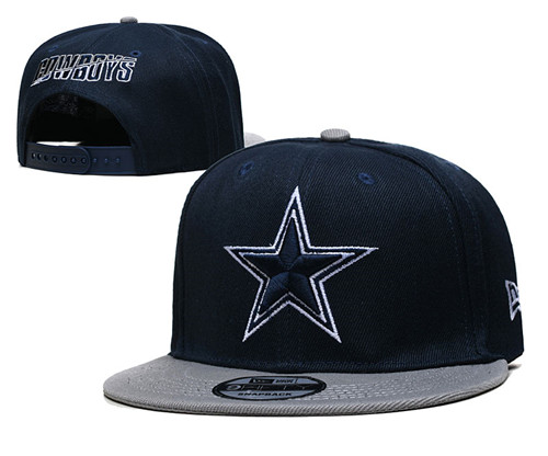 Cowboys Navy Snapback Hat --TX