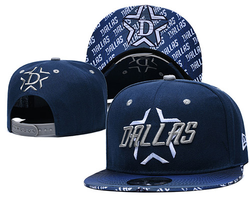 Cowboys Navy Snapback YD