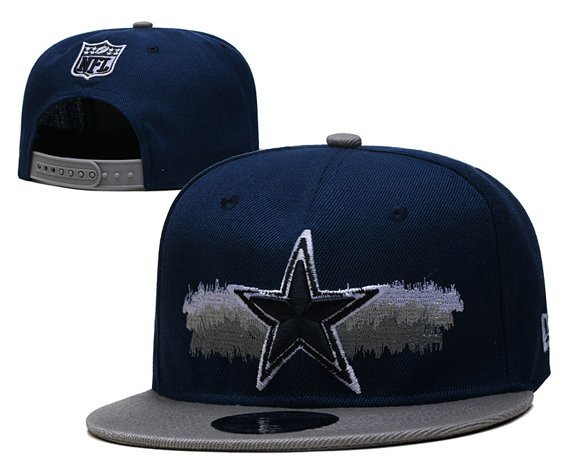 Cowboys Snapback Hat Navy  --YD