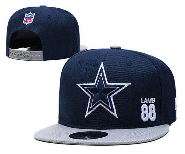 Cowboys Team Logo #88 Lamb Adjustable Hat TX