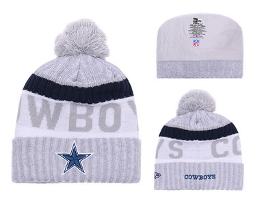 Cowboys Team Logo 2017 Sideline Knit Hat YD