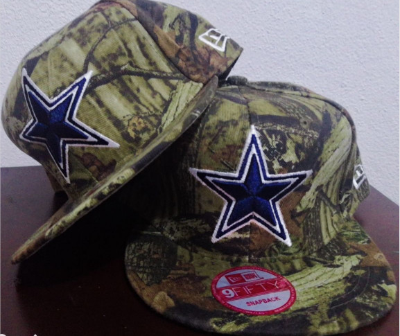Cowboys Team Logo Green Adjustable Hat LH