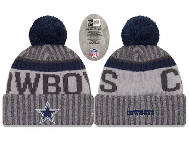Cowboys Team Logo Knit Hat