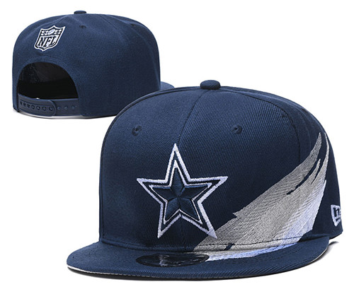 Cowboys Team Logo Navy Adjustable Hat YD