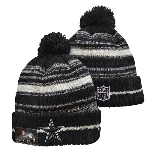 Cowboys Team Logo Pom Knit Hat 1 YD
