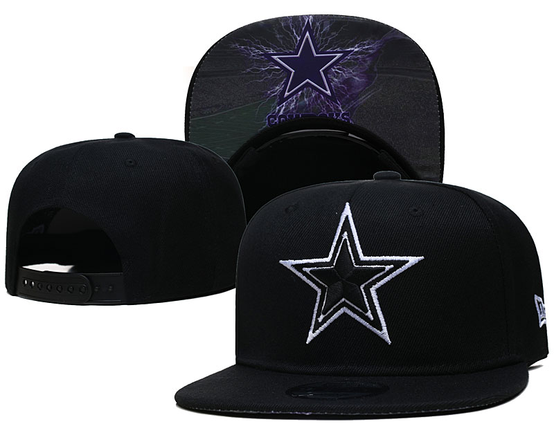 Cowboys Team Logo Snapback Hat   - -TX
