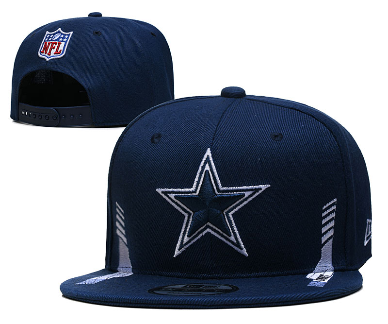 Cowboys Team logo Snapback Hat-- YD