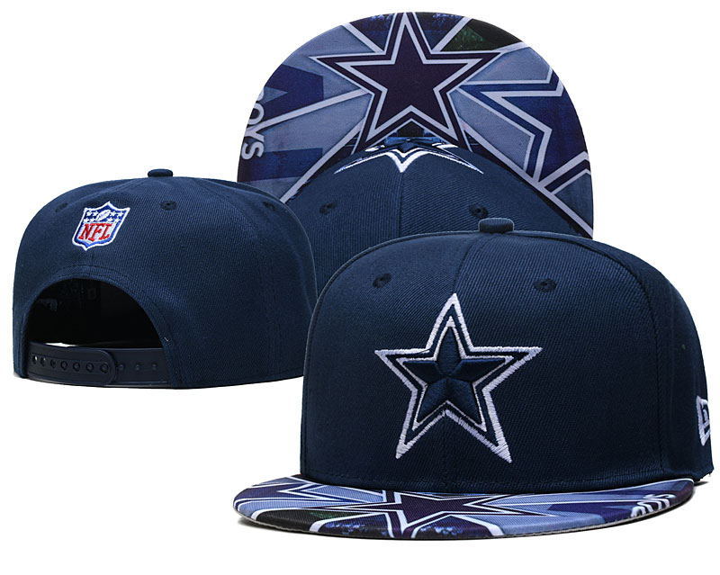 Cowboys Team logo Snapback Hat--LH