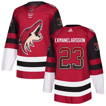 Coyotes 23 Oliver Ekman-Larsson Red Drift Fashion Adidas Jersey