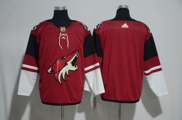 Coyotes Blank Red Adidas Jersey Coyotes Blank Red Adidas Jersey