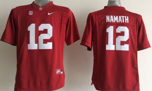 Crimson Tide #12 Joe Namath Red Stitched Youth NCAA Jersey Crimson Tide #12 Joe Namath Red Stitched Youth NCAA Jersey